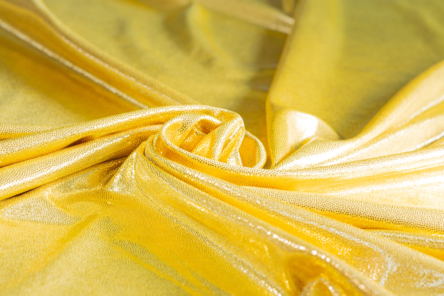 Lycra Goud Stip Hologram