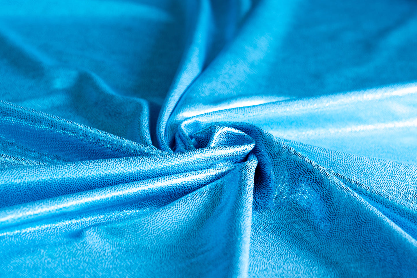 Lycra Turquoise Stip Hologram