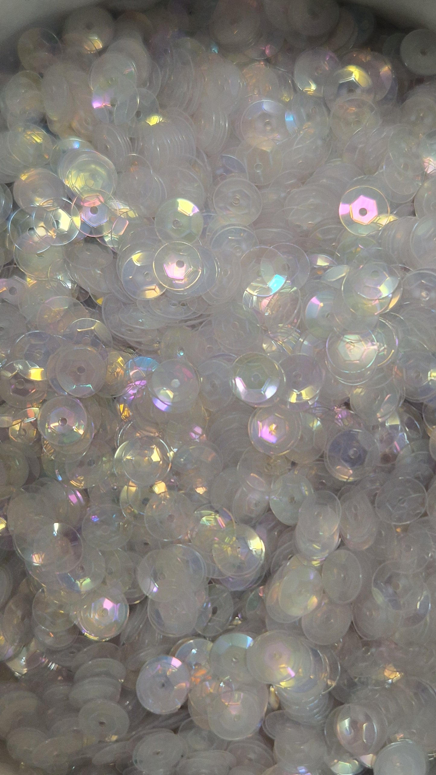 pailletten Transparant Iris