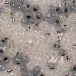 Kraaltjes Mix Wit Zilver