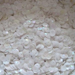 pailletten White Iris